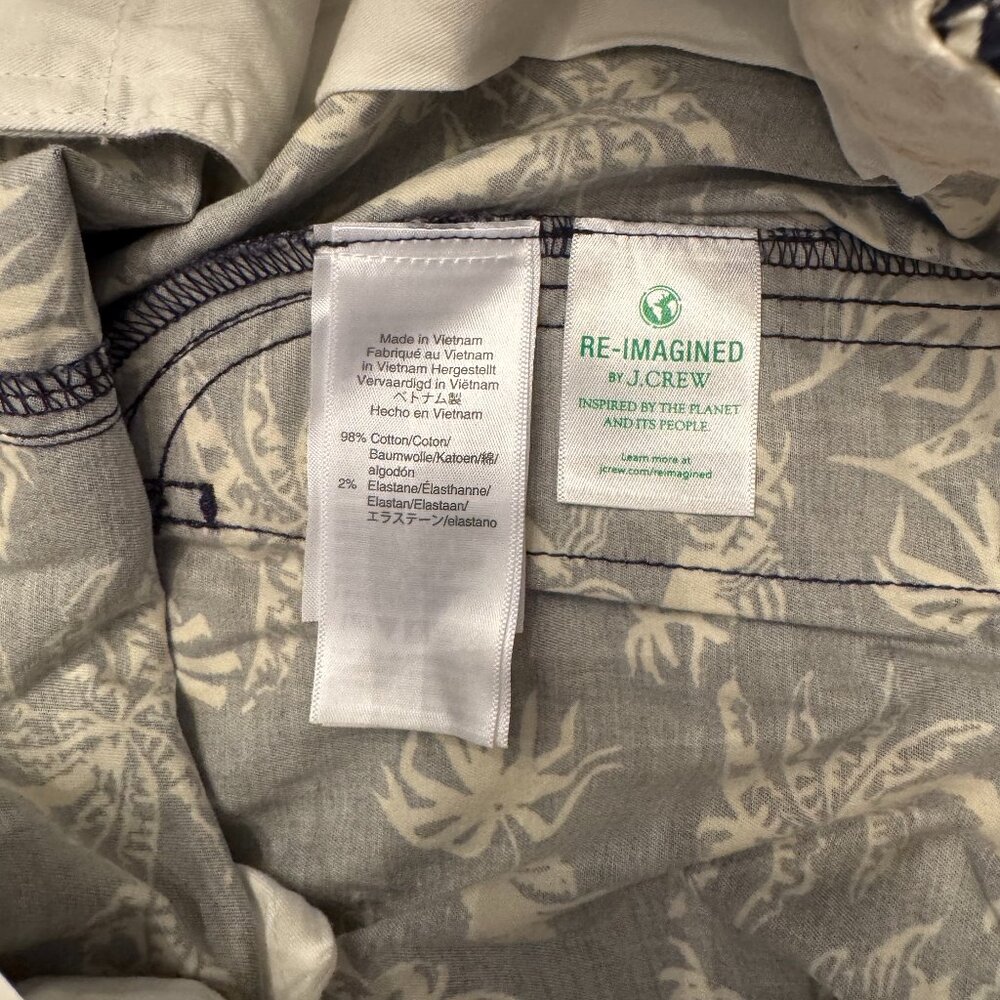 J. Crew Dock Shorts in Surfer Print Size Medium NWT - Picture 5 of 5